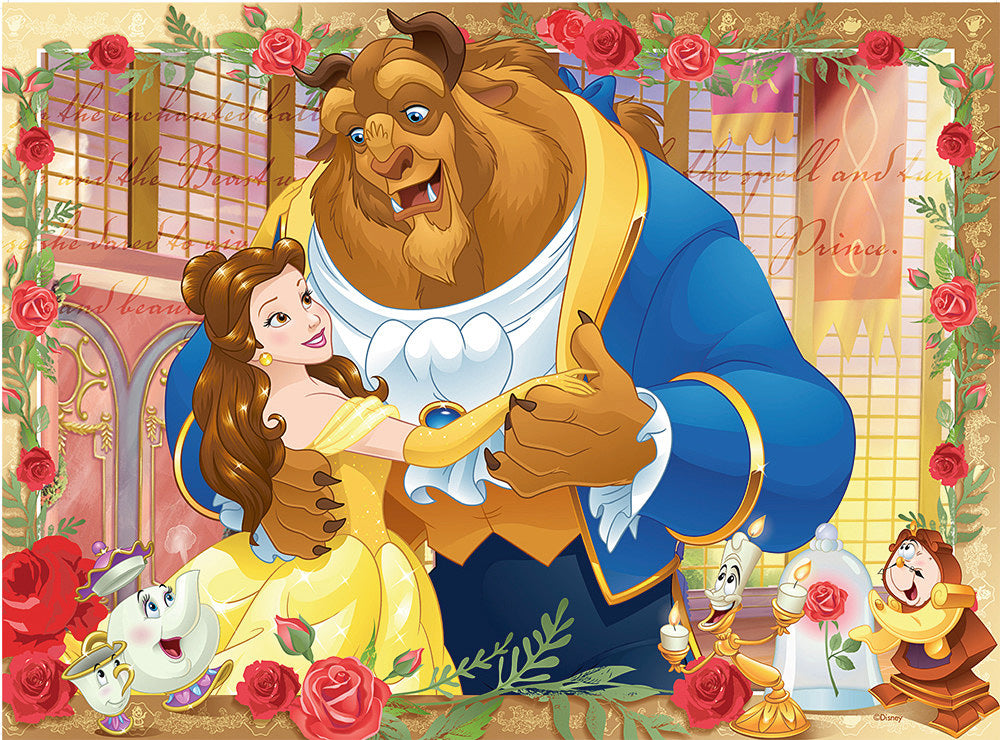 100 Pc Disney Princess Belle & Beast XXL Puzzle