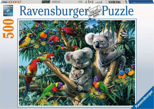 500 Pc Koalas in a Tree Puzzle