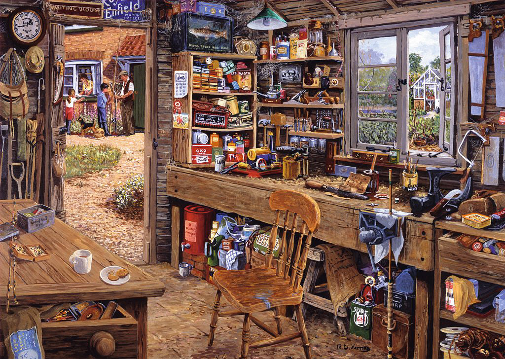 500 Pc Dad's Shed Puzzle