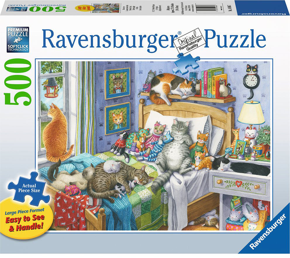 500 Pc Cat Nap Puzzle