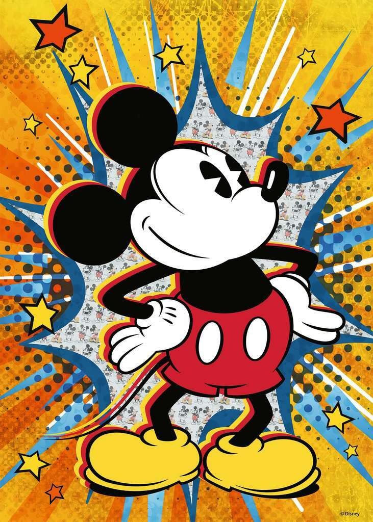 1000 Pc Disney Retro Mickey Puzzle