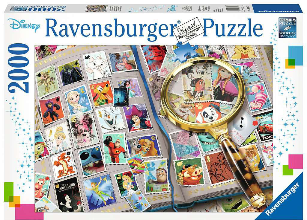 2000 Pc Disney My Favorite Stamps Puzzle