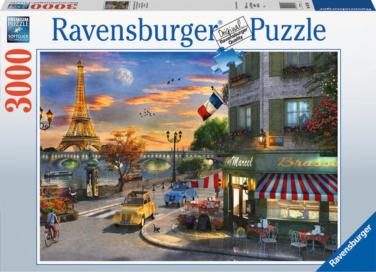 3000 Pc Paris Sunset Puzzle