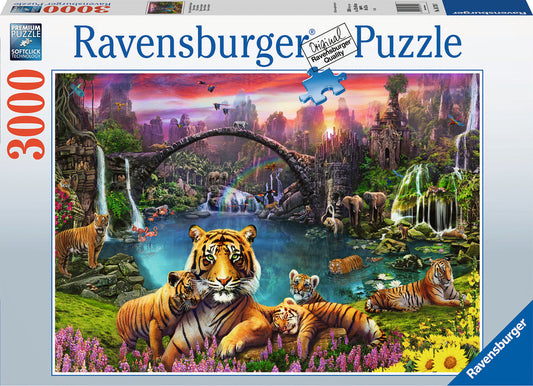 3000 Pc Tigers In Paradise Puzzle