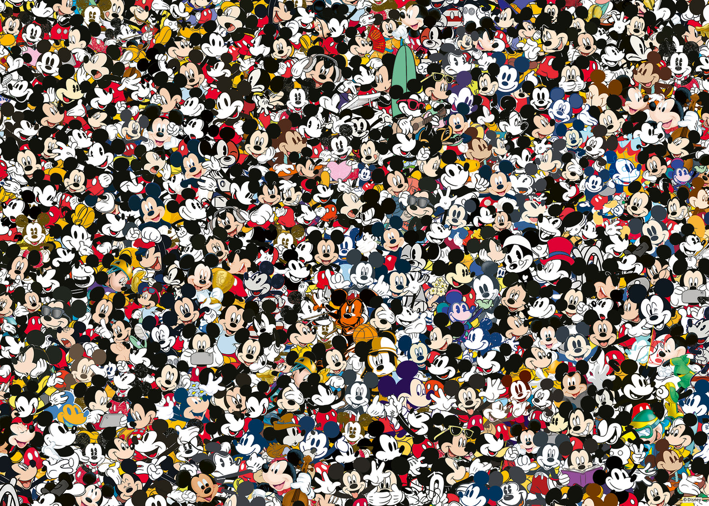 1000 Pc Disney Mickey & Friends Mickey Challenge Puzzle