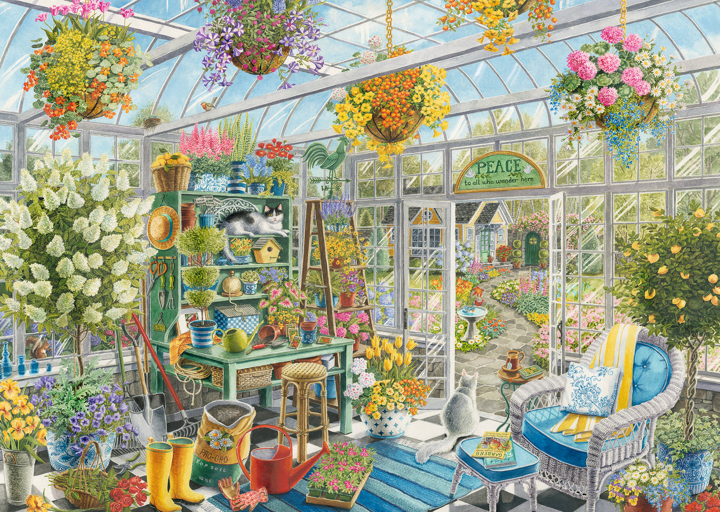 300 Pc Greenhouse Heaven Puzzle