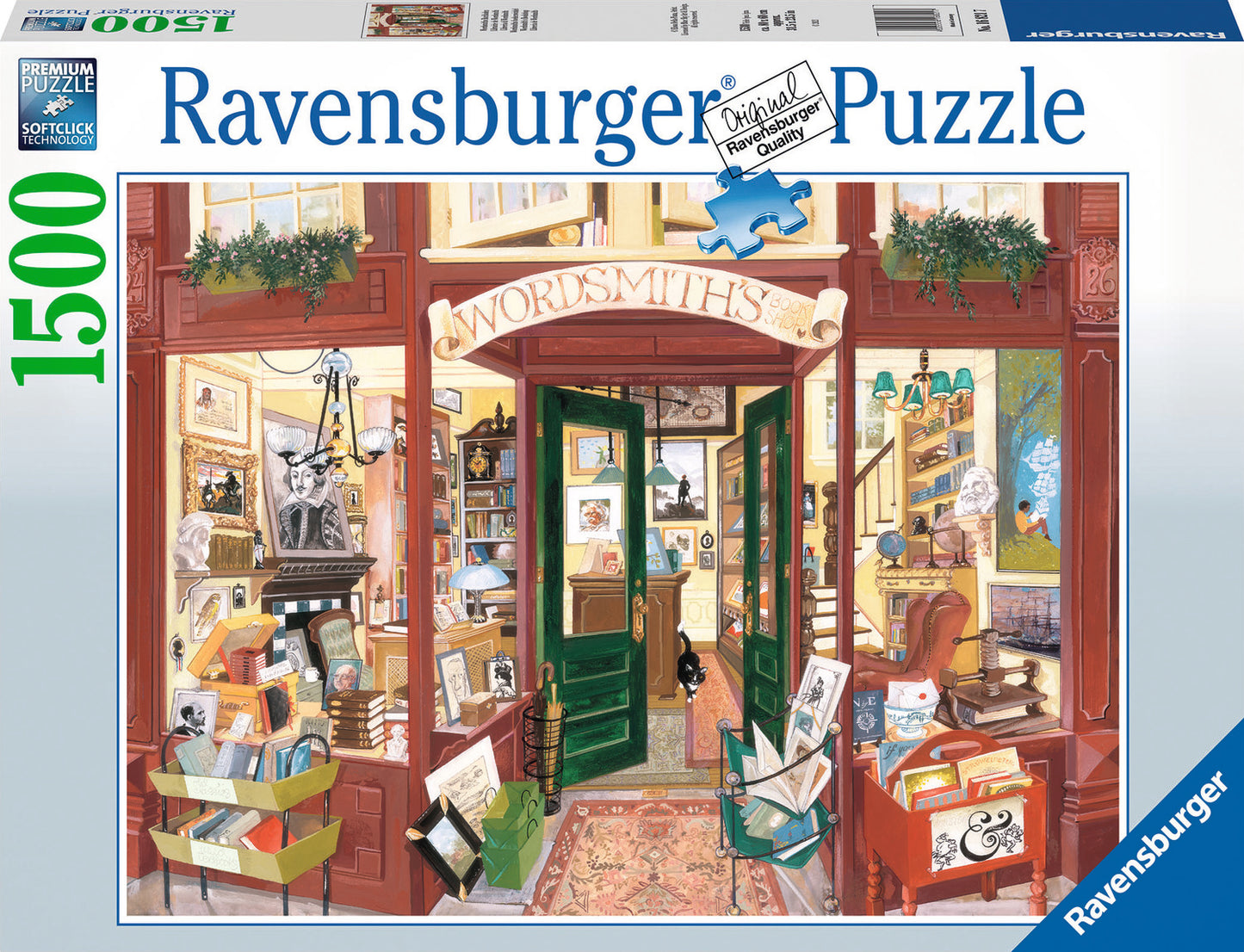 1500 Pc Wordsmith's Bookshop Puzzle