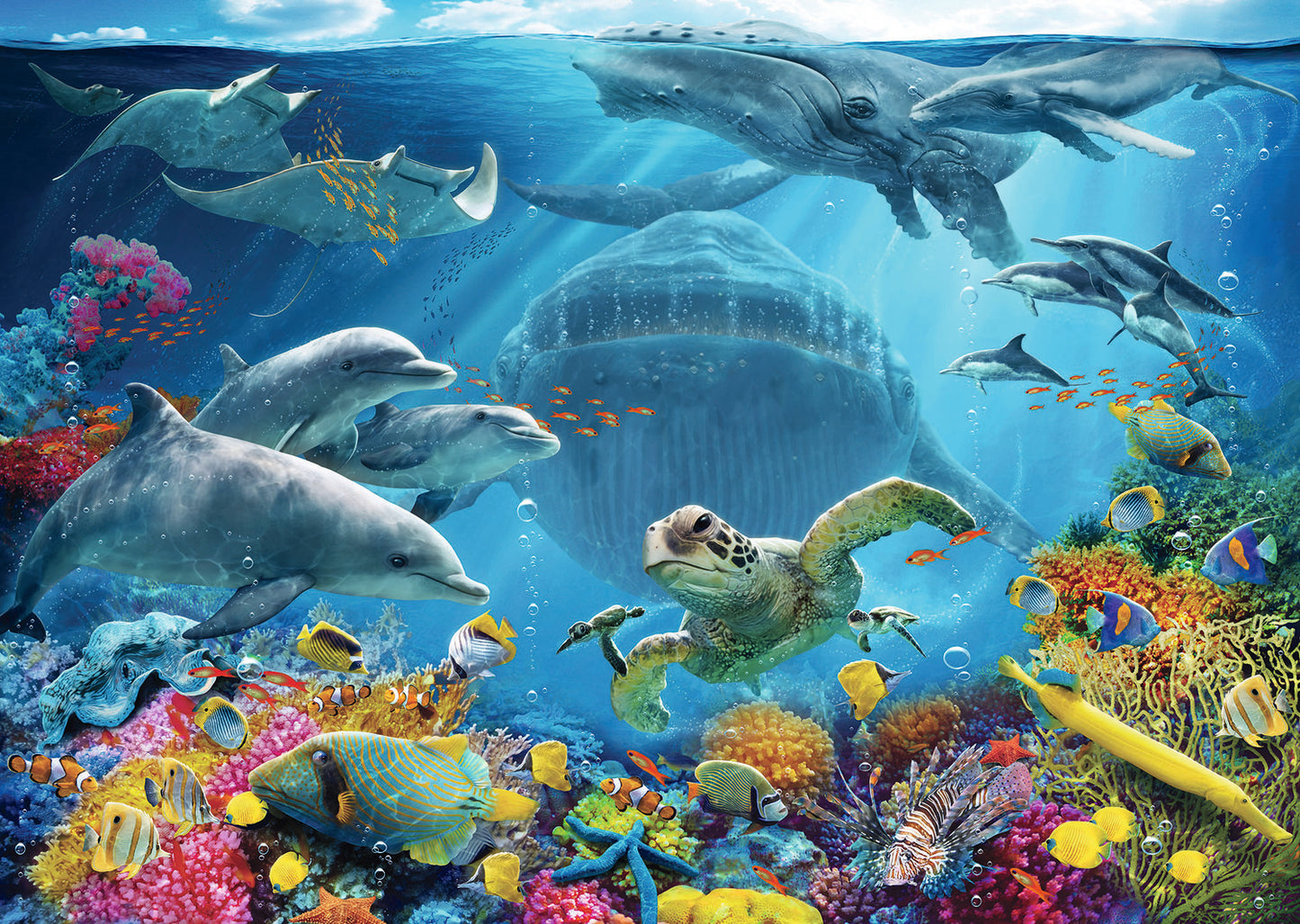 300 Pc Life Underwater Large Format Puzzle