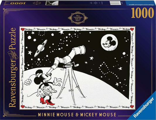 1000 Pc Disney Vault: Minnie Mouse & Mickey Mouse Puzzle