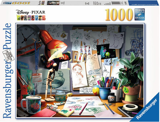 1000 Pc The Artist's Desk Puzzle