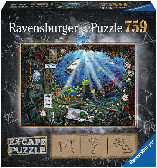 759 Pc Submarine Escape Puzzle