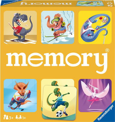 Memory Game: Dinosaur Sports Age 3+