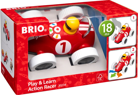 BRIO Play & Learn Action Racer