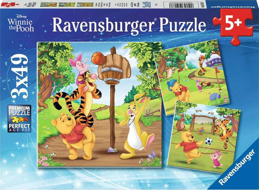 3x49 Pc Sports Day Puzzles