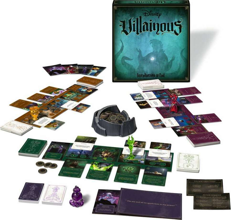 Disney Villainous: Introduction to Evil Strategy Board Game