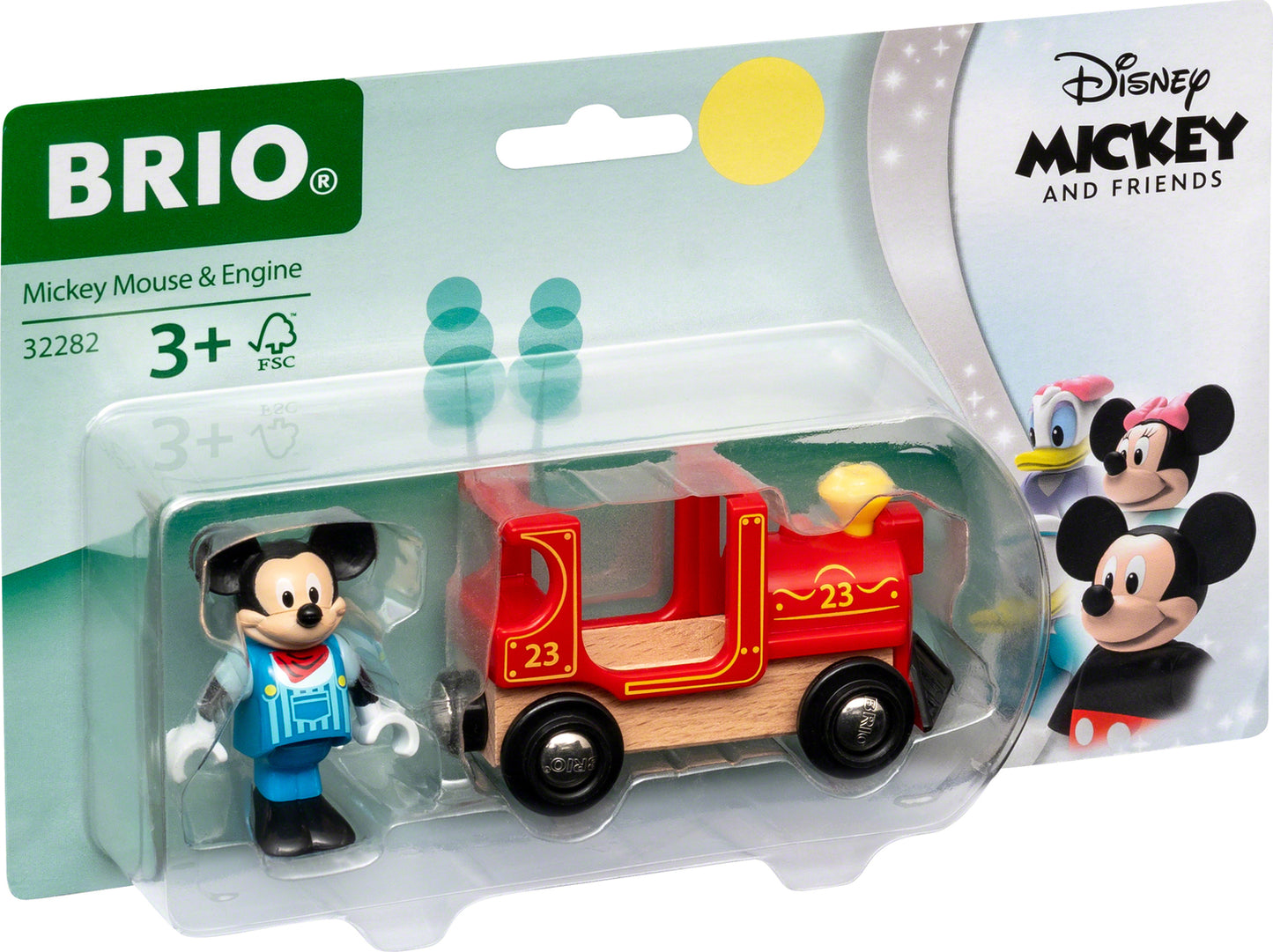 BRIO Mickey Mouse & Engine