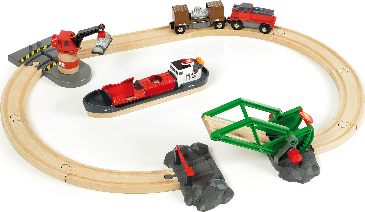 BRIO Cargo Harbor Set