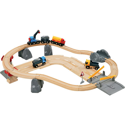 BRIO Rail & Loading Set