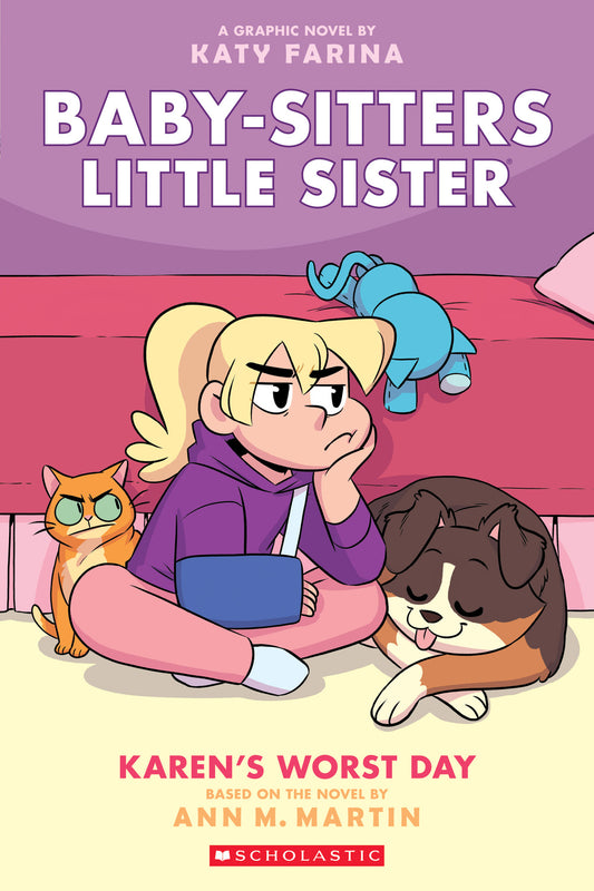 Karen's Worst Day (Baby-sitters Little Sister Graphic Novel #3) (Adapted edition)