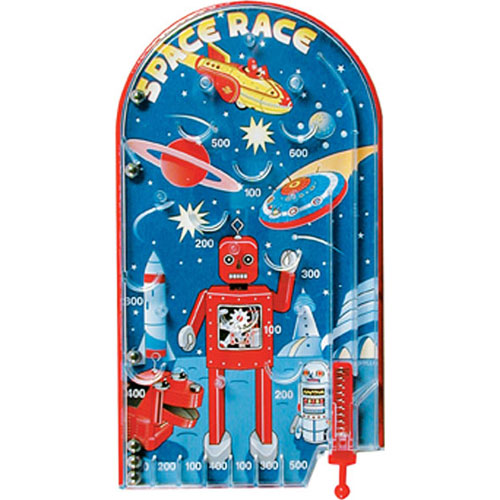 Space Race Pin Ball