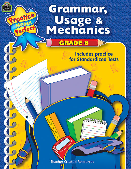 Pmp: Grammar, Usage & Mechanics (Gr. 6)