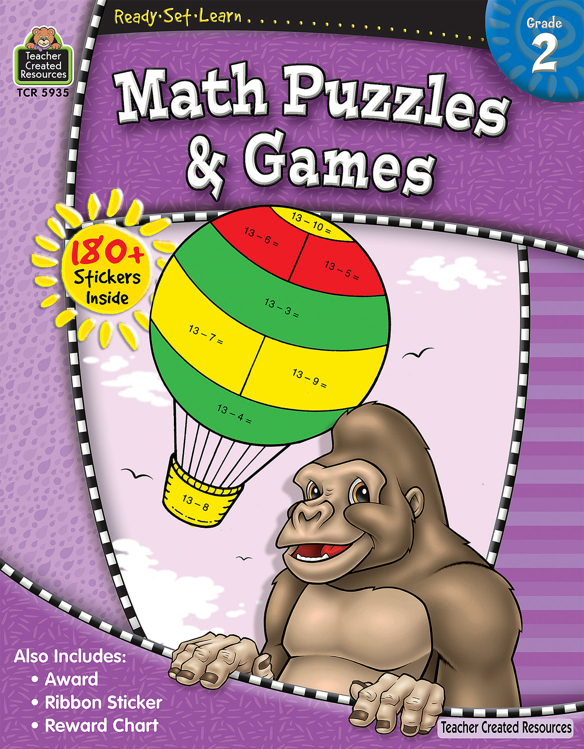 Rsl: Math Puzzles & Games (Gr. 2)