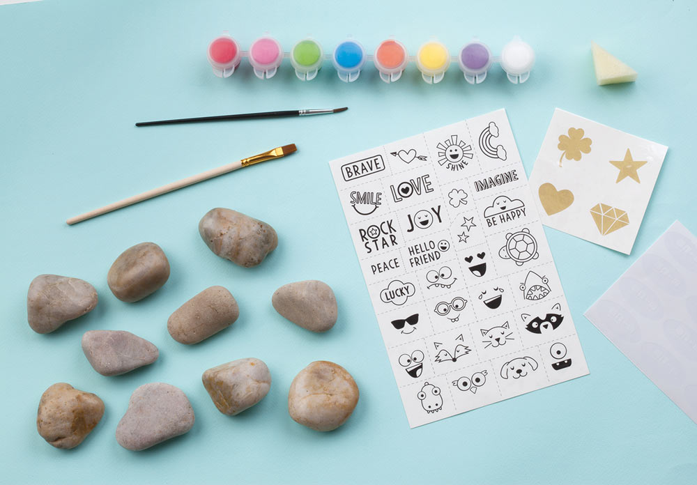 Hide & Seek Rock Painting Kit