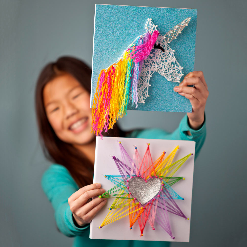 Craft-tastic Unicorn String Art Kit