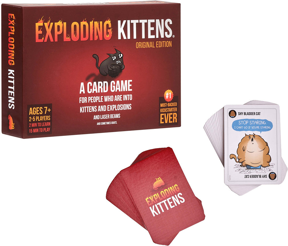 Exploding Kittens Card Game Age 7+