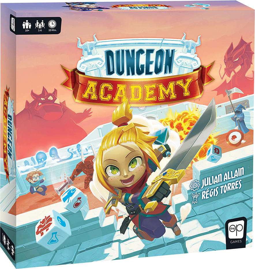 Dungeon Academy Board Game Age 10+