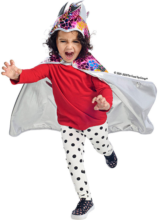 Great Pretenders Reversible Knight Dragon Cape Size 5-6