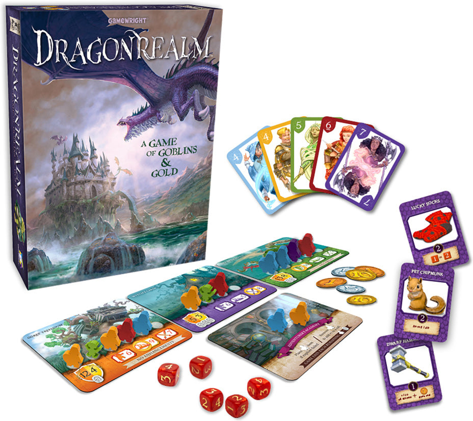 Dragonrealm Board Game Age 10+