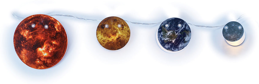 Solar System String Lights – Go Bananas Toys