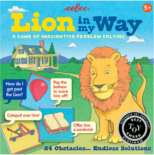 Lion in My Way Game Age 5+