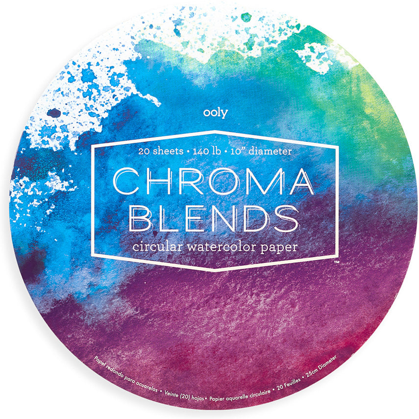 Chroma Blends Circular Watercolor Paper