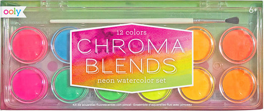 Chroma Blends Neon Watercolor Set