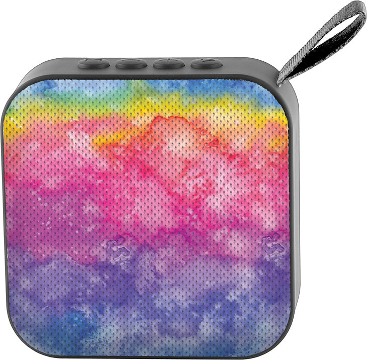 Jamm'd Wireless Speaker - Rainbow Tie Dye