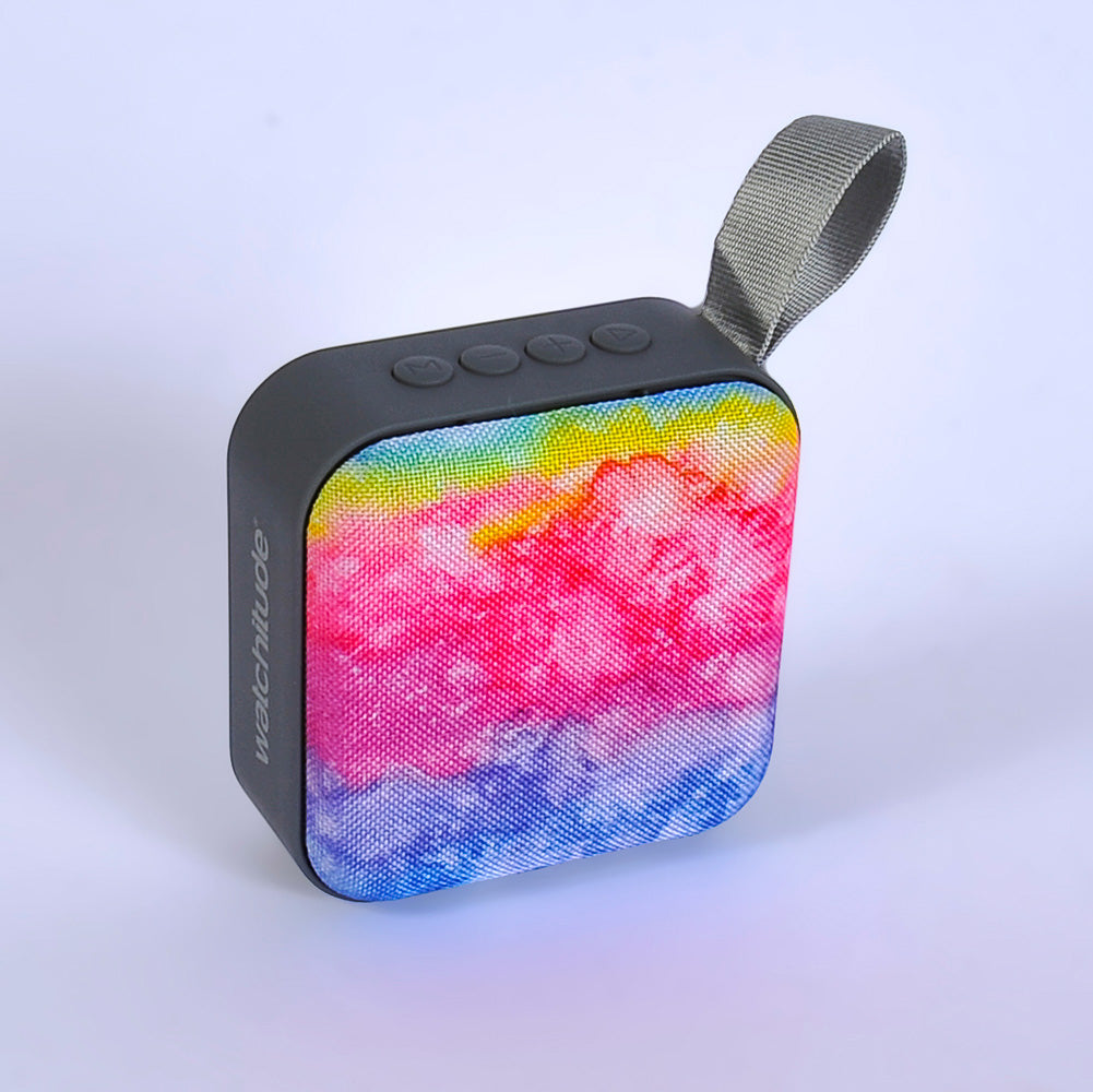 Jamm'd Wireless Speaker - Rainbow Tie Dye