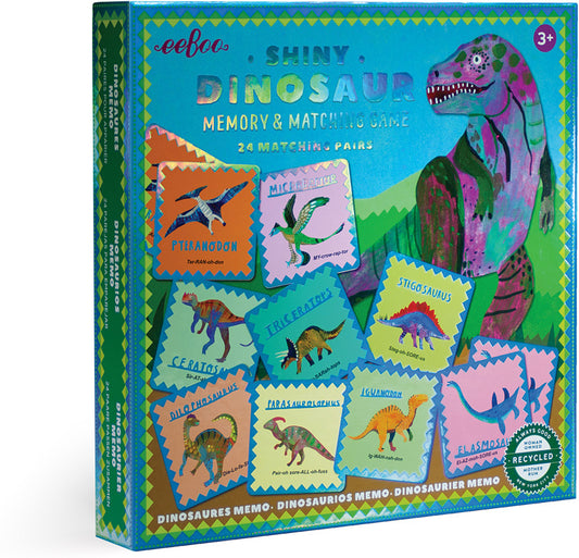 Shiny Dinosaur Memory & Matching Game Age 3+