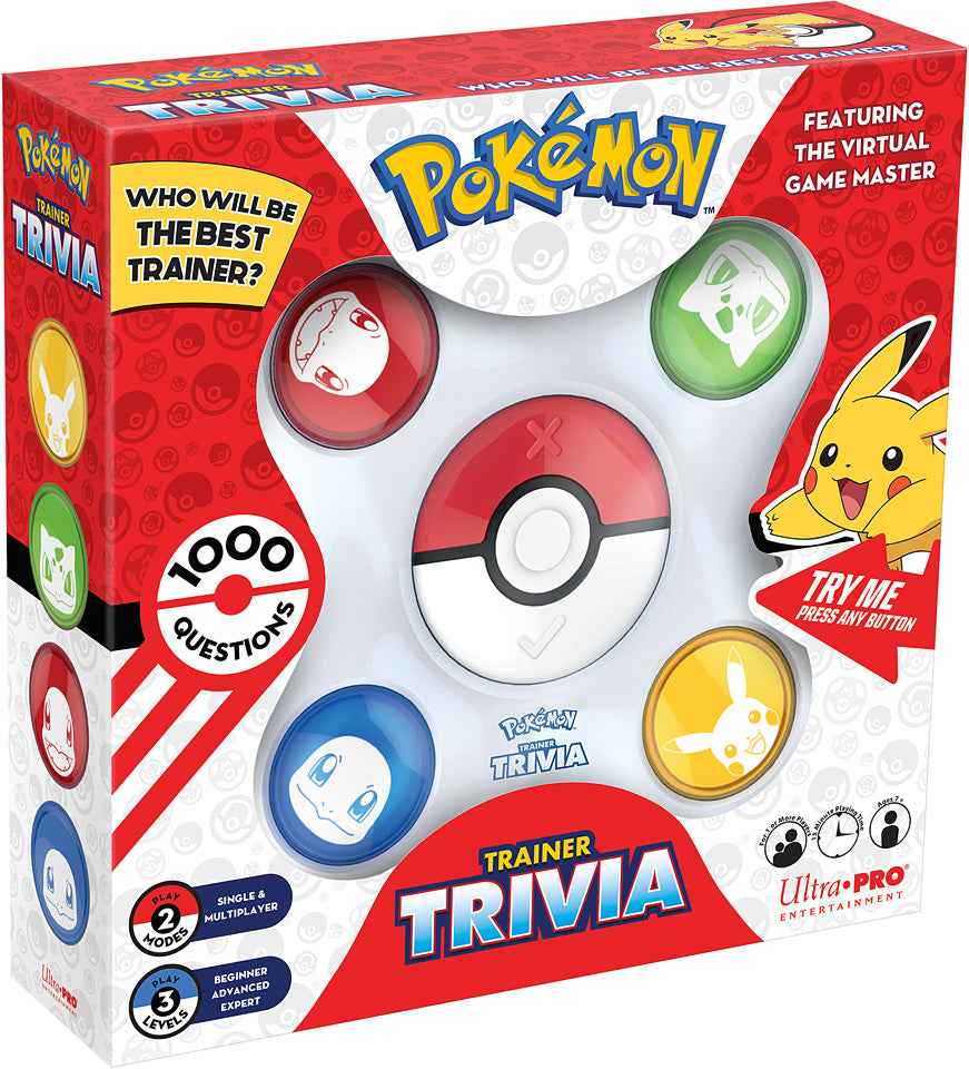 Pokémon Trainer Trivia Game Age 7+