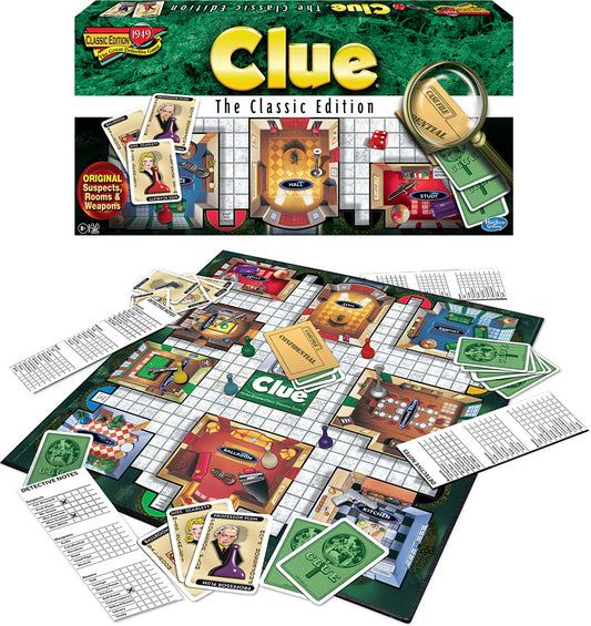 Clue The Classic Edition Game Age 8+