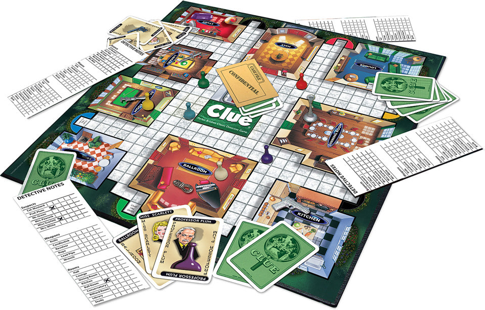 Clue The Classic Edition Game Age 8+