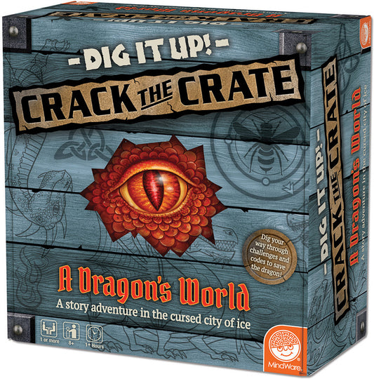 Dig It Up! Crack the Crate - A Dragon's World - Story Adventure Game Age 8+