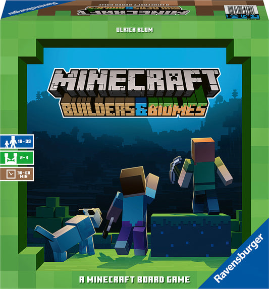 Minecraft: Builders & Biomes Board Game Age 10+