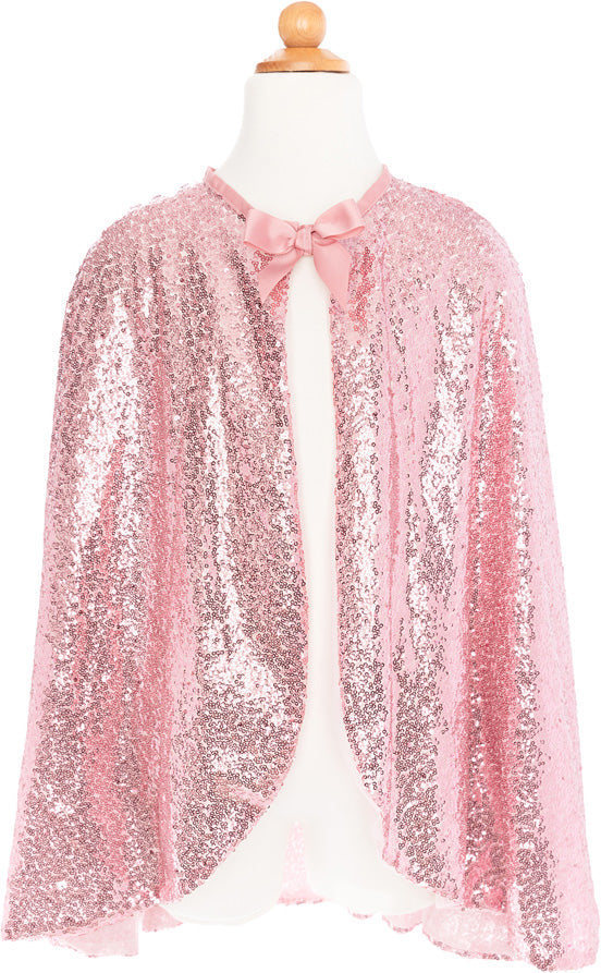 Precious Pink Sequins Cape