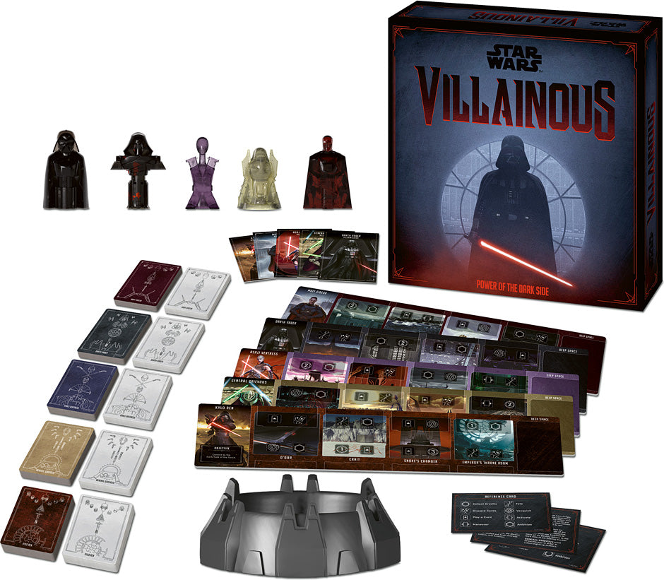 Star Wars Villainous: Power of the Dark Side Board Game Age 10+