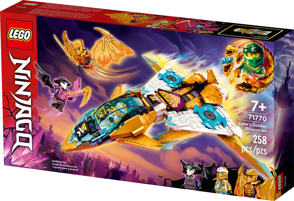 LEGO NINJAGO Zane's Golden Dragon Jet