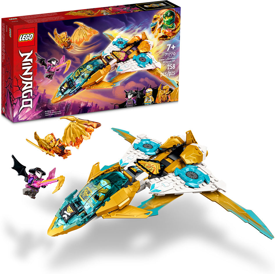 LEGO NINJAGO Zane's Golden Dragon Jet