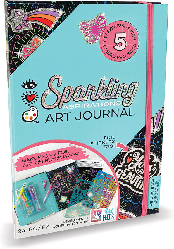 iHeartArt Sparkling Aspirations Art Journal