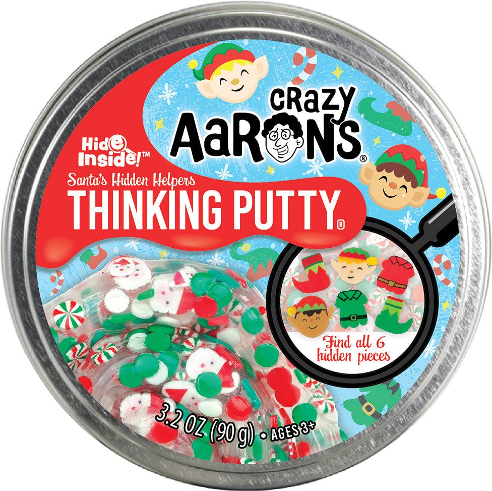 Hide Inside! Santa's Hidden Helpers Thinking Putty